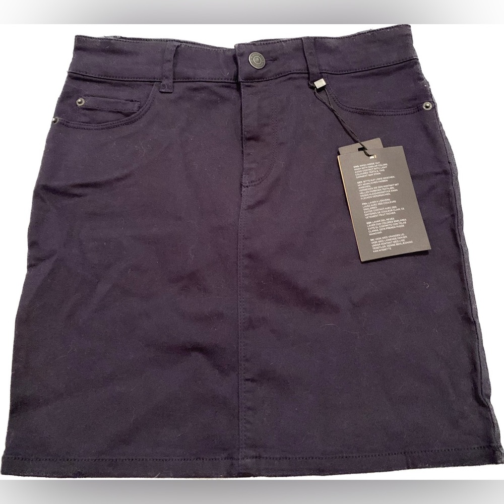 NWT VERO MODA Black Mini‎ Skirt Women Size XS